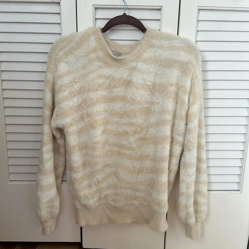 Loft Fuzzy Sweater - Picture 1 of 3